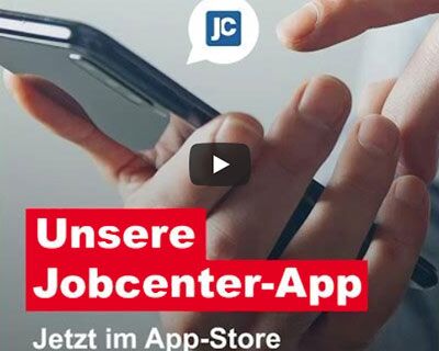 Bild: Vorschau für YouTube Video "Unsere Jobcenter-App"